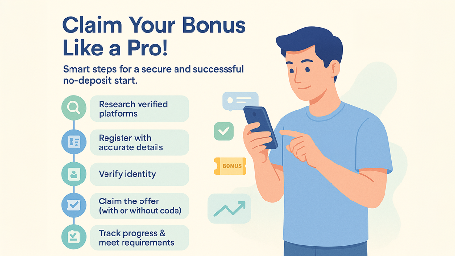 Steps to Claim Your No Deposit Bonus Successfully