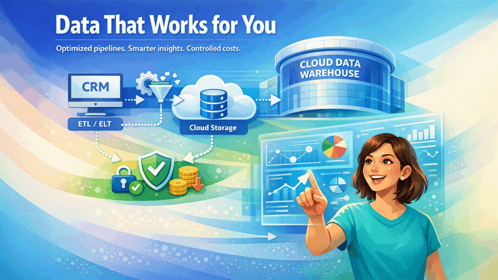 How Multishoring Data Warehousing Consultants Optimize Your Stack