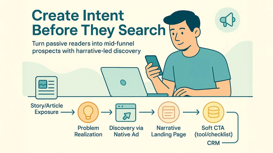 They manufacture mid-funnel intent 