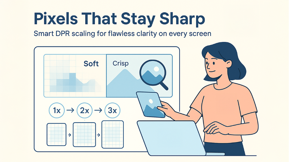 Getting DPR to work on high-density screens