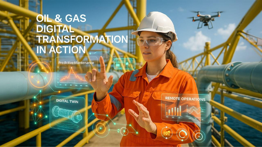 Oil & Gas Industry Digital Transformation: 5 Practical Use Cases 