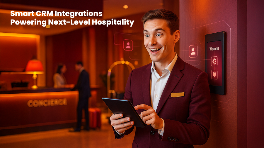 Improving Guest Experience with CRM Integrations Built via Travel and Hospitality Software Development 