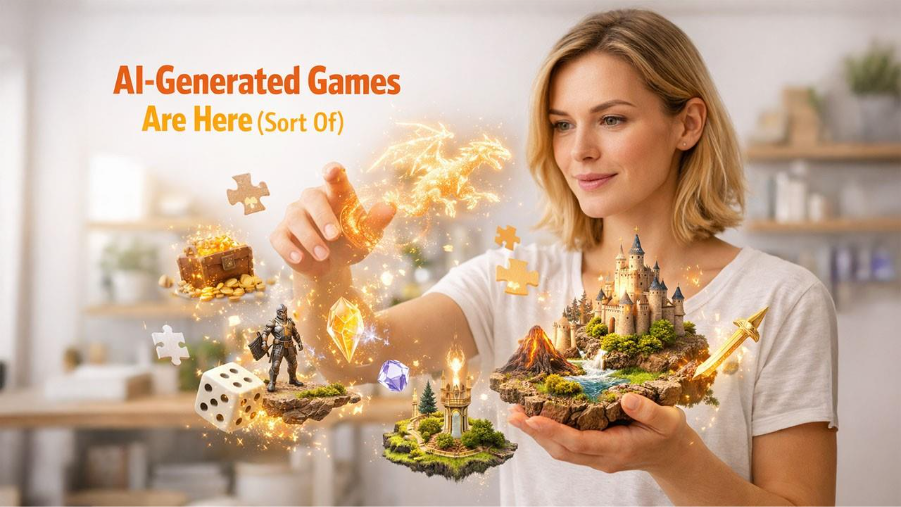 Full AI-Generated Games Exist (Sort Of) 