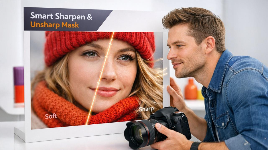 Technique 1: Smart Sharpen / Unsharp Mask 