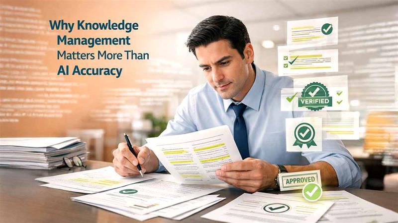 AI Generates the Text, You Manage the Truth: The Rising Importance of Knowledge Management