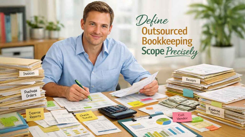 Define Outsourced Bookkeeping Scope Precisely to Avoid Confusion 