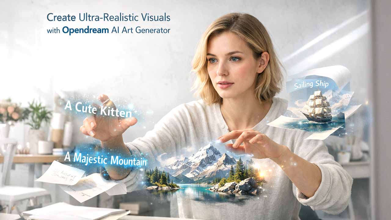 Opendream AI Art Generator