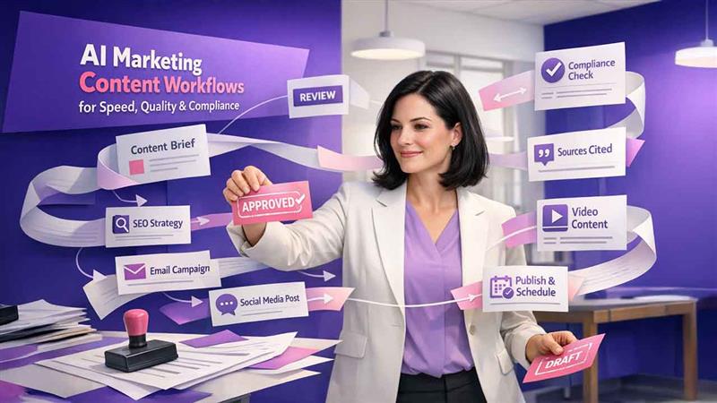 Building Effective AI Marketing Content Workflows