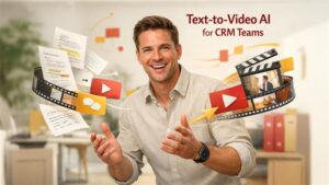 Text to video AI for CRM teams