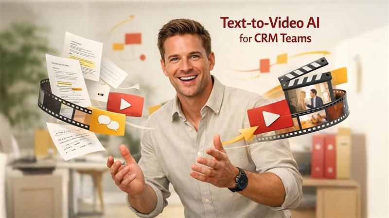 Text to video AI for CRM teams: turning sales scripts into engaging customer videos
