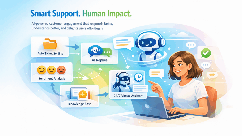 AI-Powered Customer Support & Engagement 

