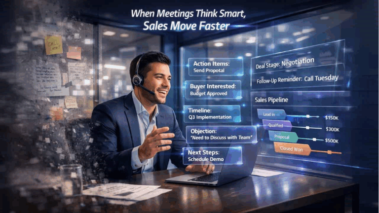 Smart Meeting Records Improve CRM Accuracy