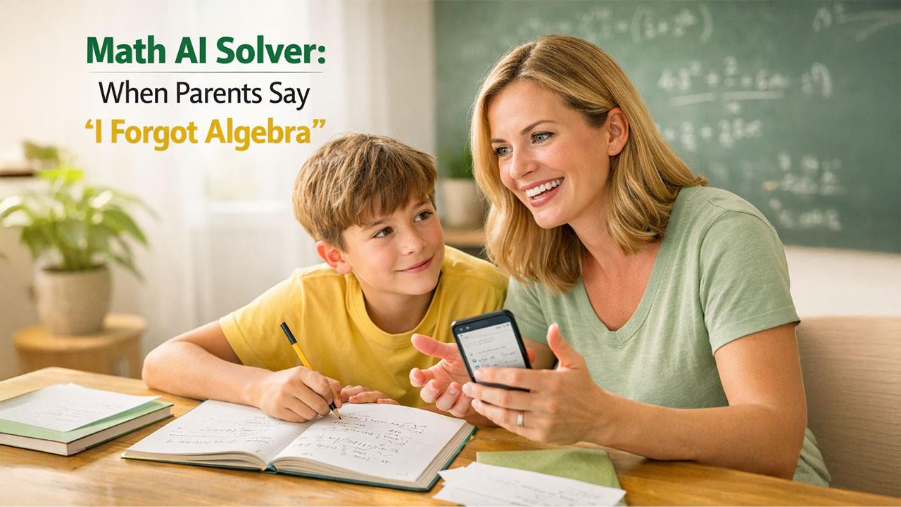 Math AI Solver Helps Parents Support Their Kids