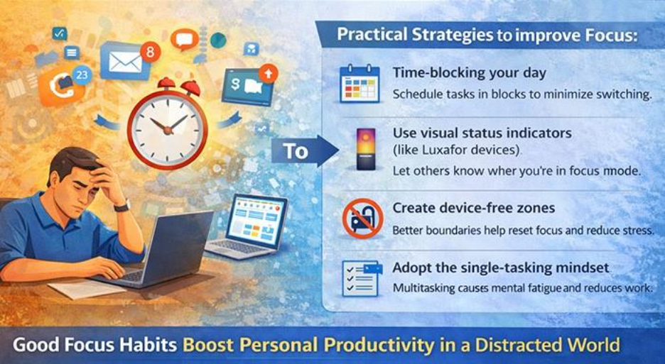 The Power of Focus Management in a Distracted World