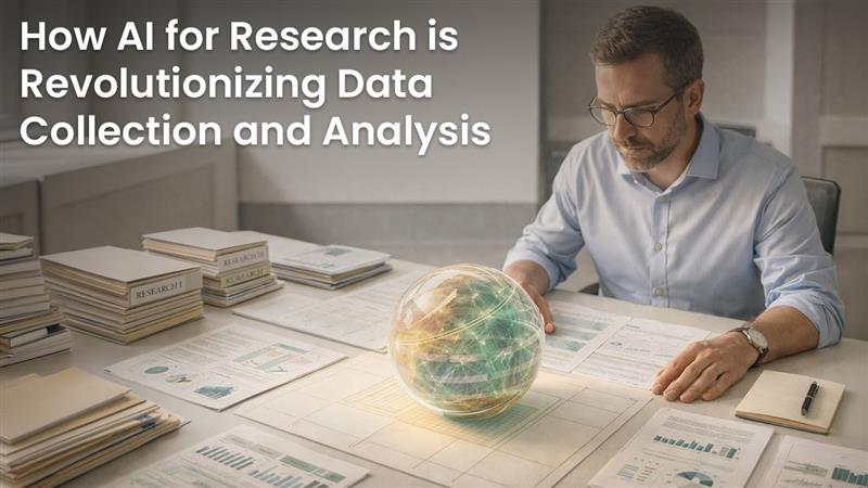 How AI for Research is Revolutionizing Data Collection and Analysis