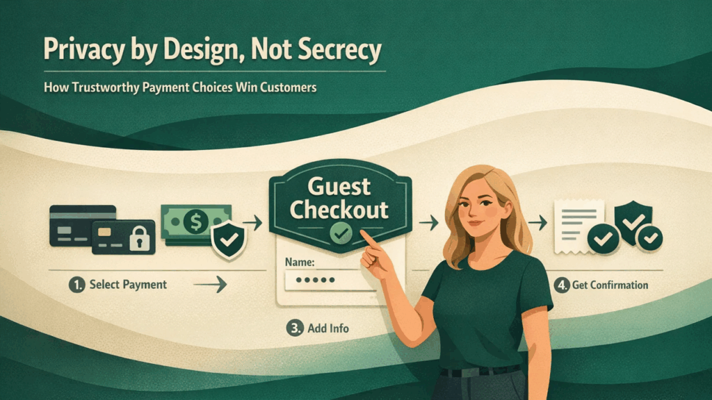 How businesses can adapt: privacy-by-design payments that customers trust 