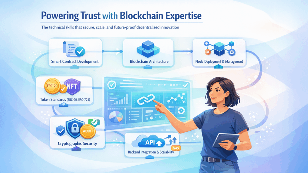 Key Technical Expertise to Look For in a Blockchain Company