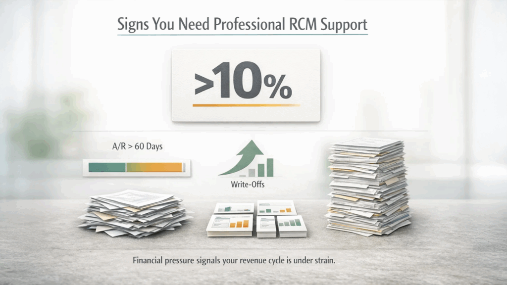 What Are the Signs You Require Professional RCM Support? 