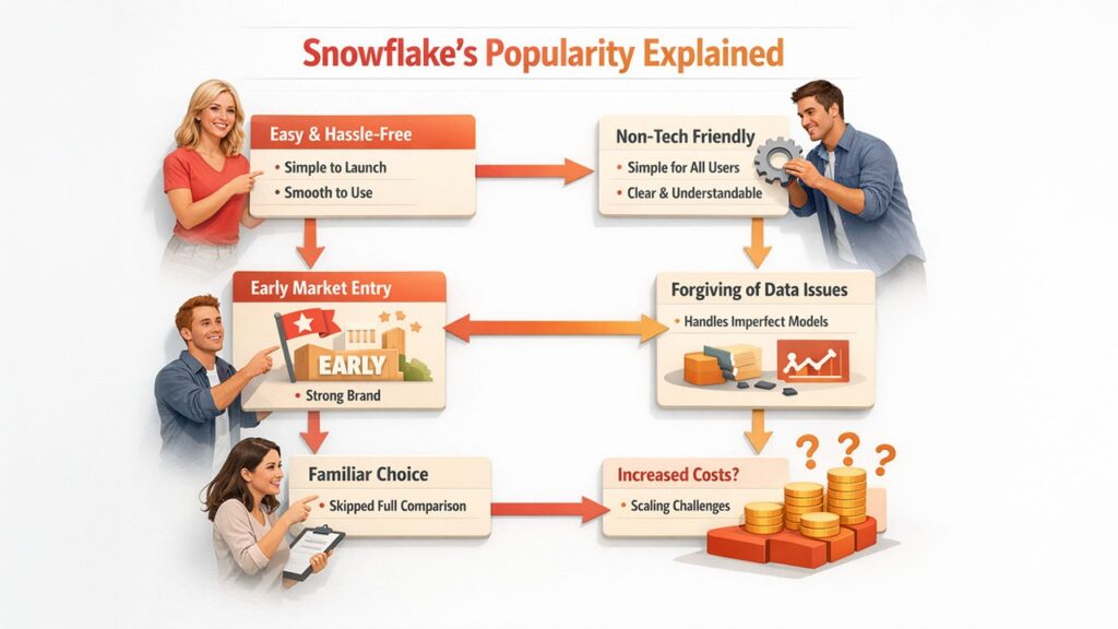 What professional communities say about Snowflake 