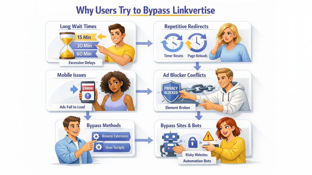 Why Users Search for Linkvertise Bypass