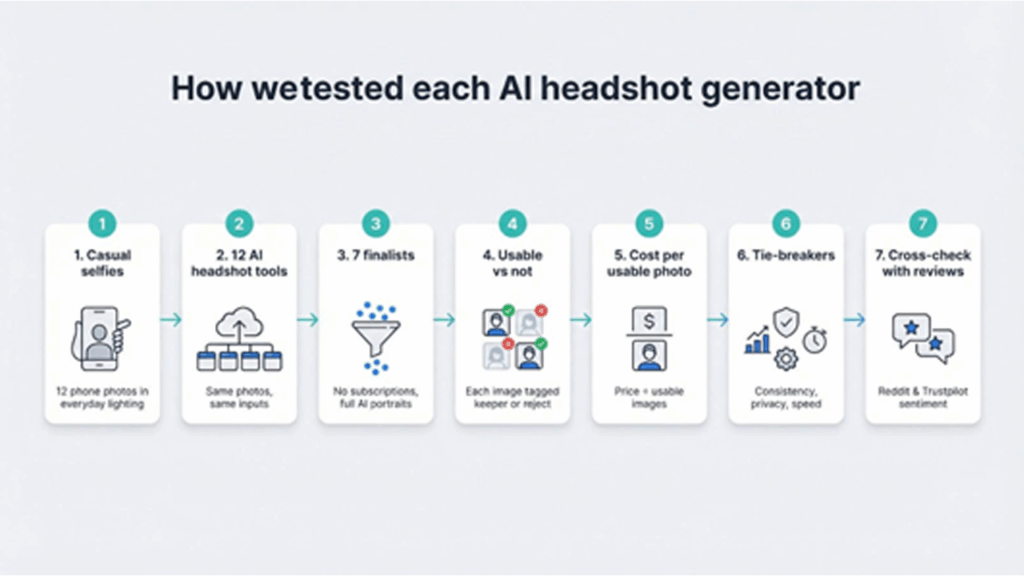 Testing and ranking methodology 