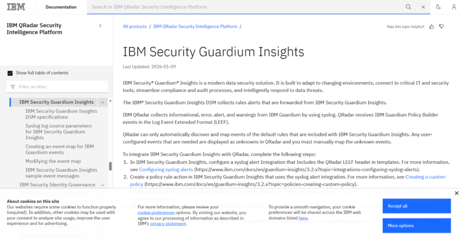 IBM Guardium Insights