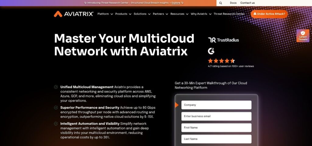 Aviatrix: one policy to rule every cloud
