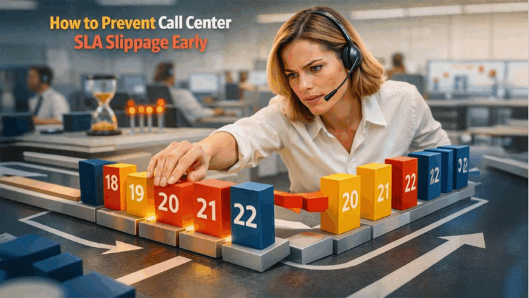 How to Catch Call Center Performance Drift Before SLAs Slip?