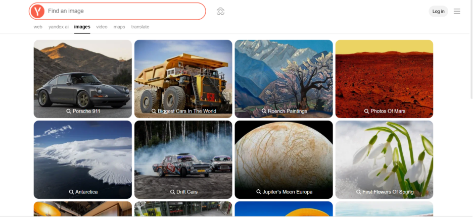 Yandex Images- Good Option in Reverse Image Recognition