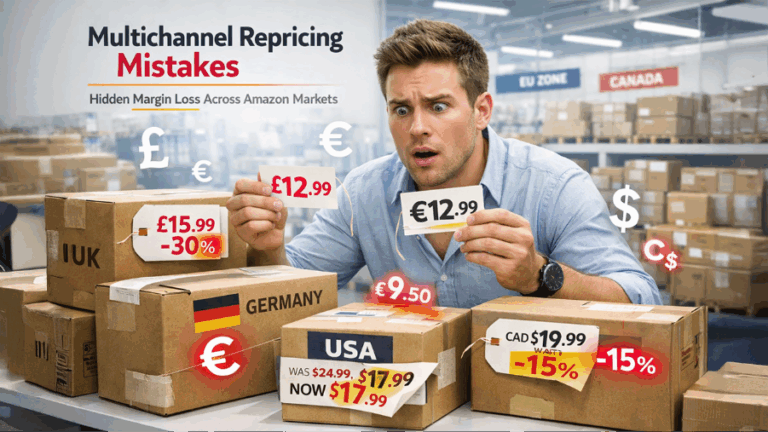 Why Multichannel Sellers Need Separate Repricing Rules for Each Amazon Marketplace 