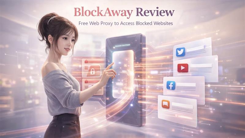 BlockAway Review: Free Web Proxy to Access Blocked Websites