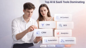 AI and SaaS tools for business automation, productivity, CRM, and marketing