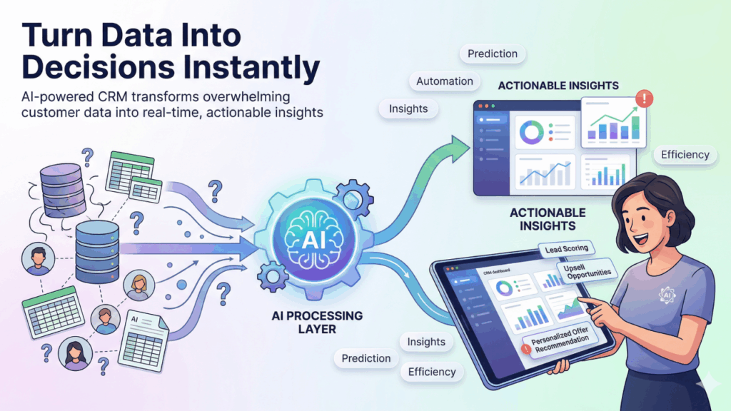 AI developers integrating artificial intelligence into CRM products for smarter automation
