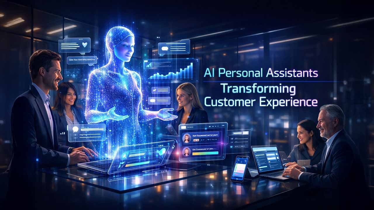 AI personal assistants helping businesses improve customer experience through intelligent virtual interaction