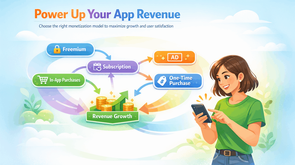 App idea to product monetization strategies including subscription freemium ads and in app purchases
