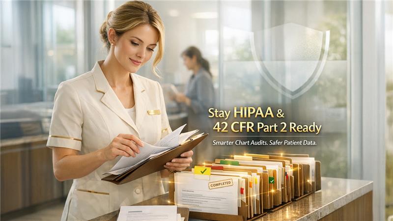 Using a Behavioral Health Chart Audit Tool to Meet 42 CFR Part 2 and HIPAA Requirements 
