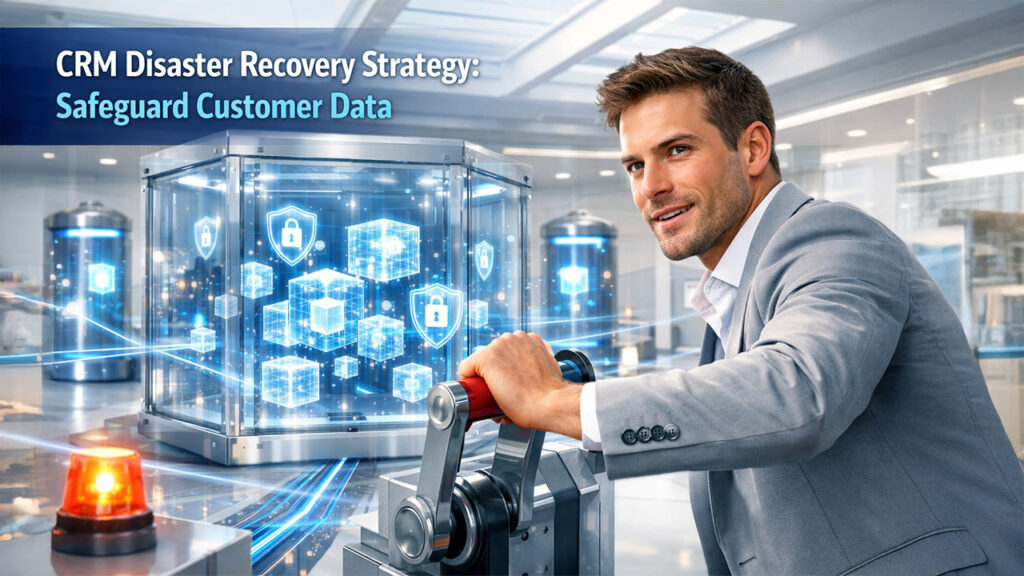 CRM disaster recovery planning strategy to protect customer data and ensure business continuity