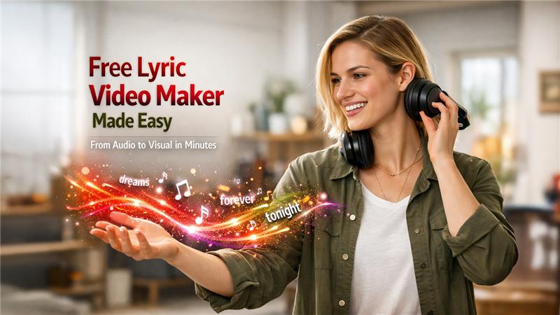 How Does Free Lyric Video Maker Help You Create Music Videos Easily