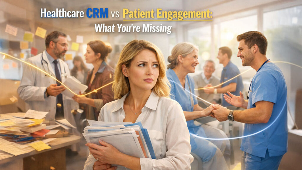 Healthcare organizations struggle with CRM vs patient engagement platform confusion and system limitations