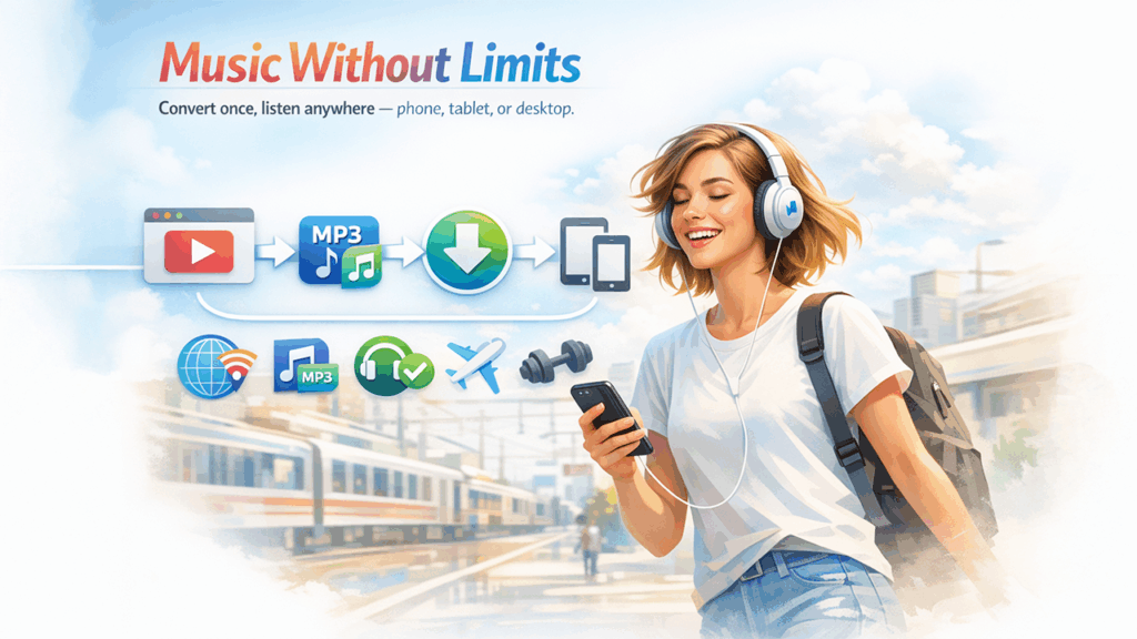 Take Your Music Anywhere – Works on Any Device 