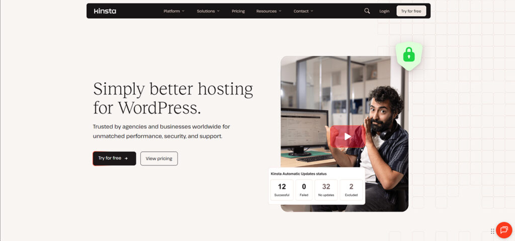Kinsta — Best Premium WordPress Hosting 