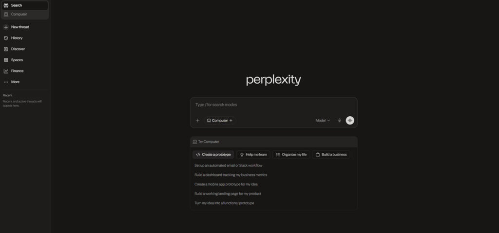 Perplexity AI helping students with academic research by providing accurate answers with sources