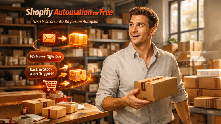 Shopify apps for marketing automation dashboard showing email campaigns and customer workflows