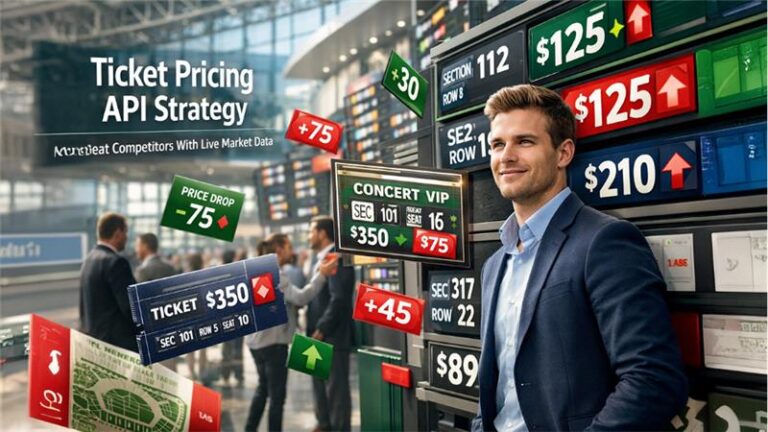 How A Ticket Pricing API Can Help You Stay Ahead Of The Competition