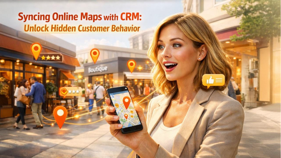 Benefits of Syncing Online Maps with CRM
