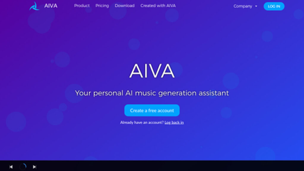 AIVA — The Algorithmic Composer for Media 
