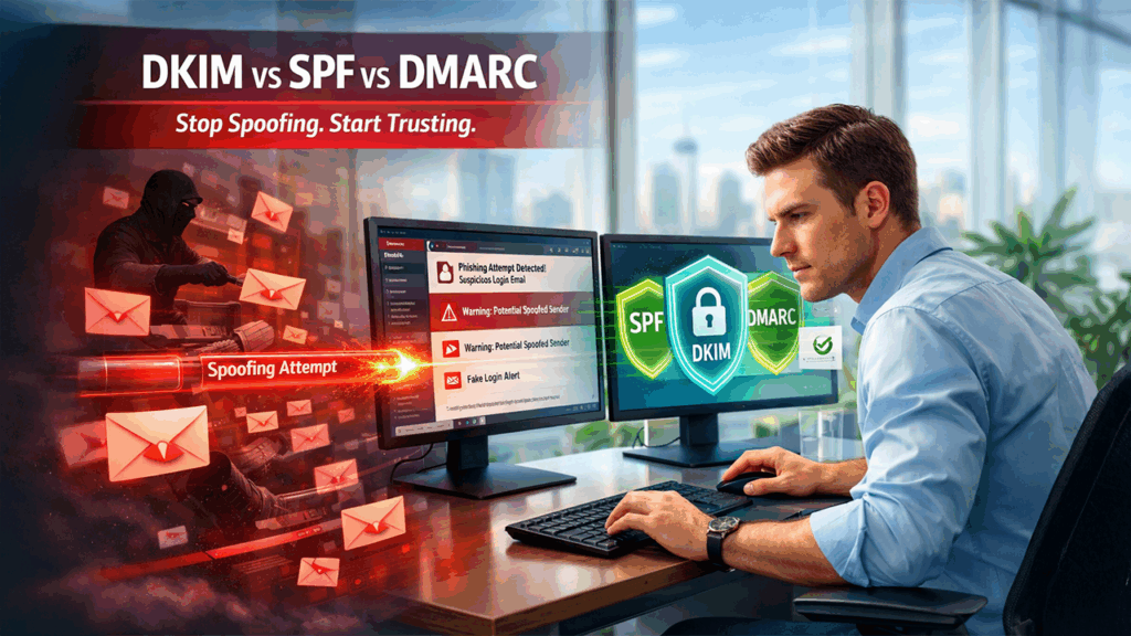 DKIM vs. SPF vs. DMARC (and BIMI)