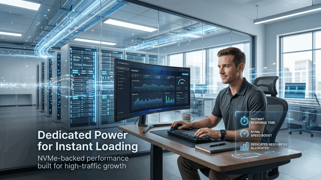 Dedicated Resources for Faster Loading Speeds