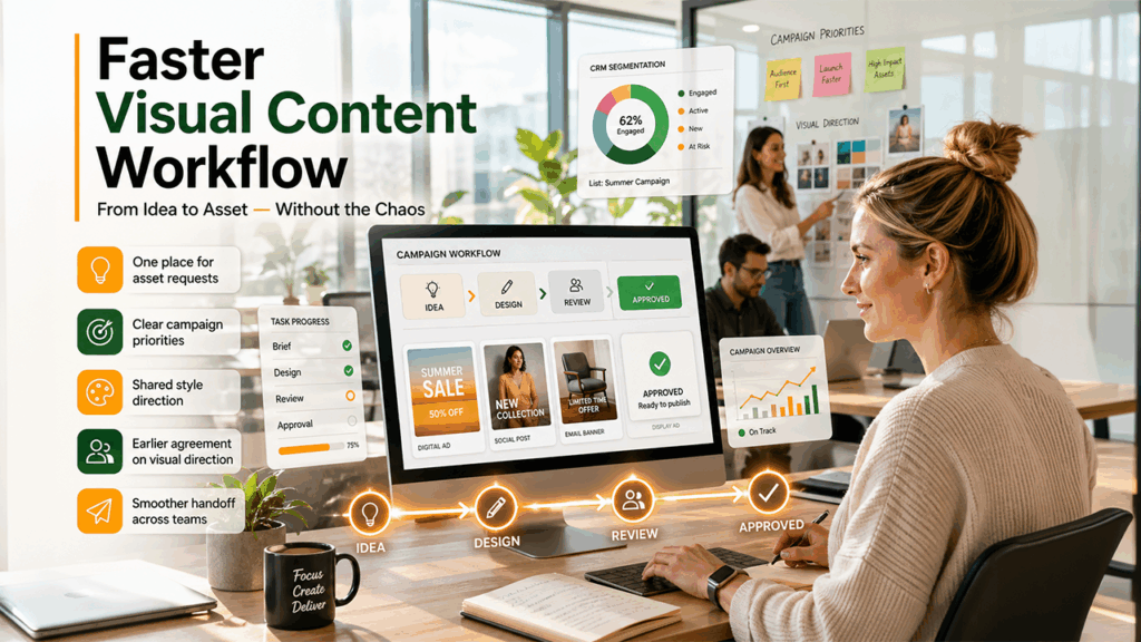 Faster Visual Content Workflow