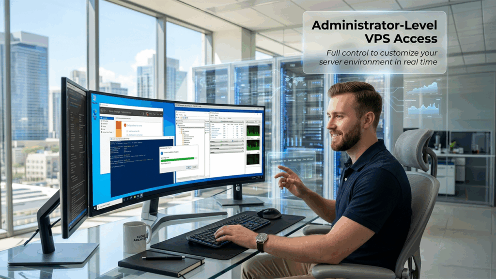 administrator level VPS access